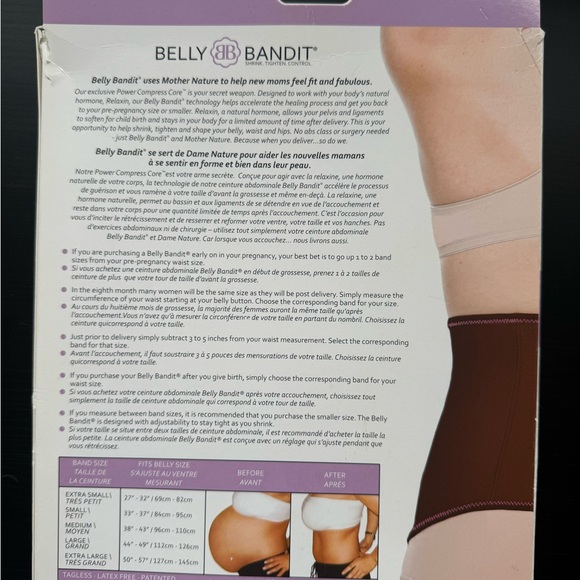 Belly Bandit belly wrap - size small - Picture 5 of 7
